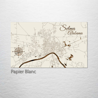 Selma, Alabama Street Map