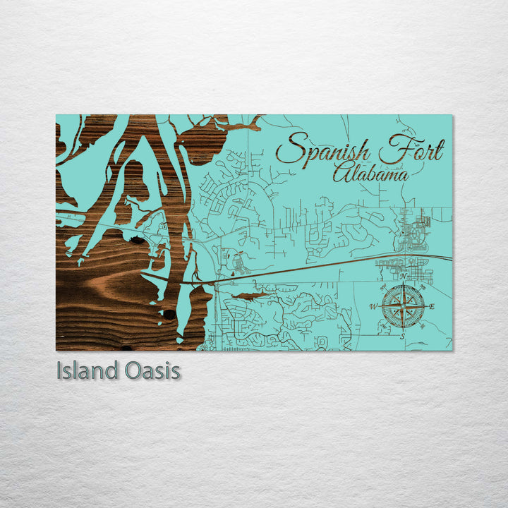 Spanish Fort, Alabama Street Map