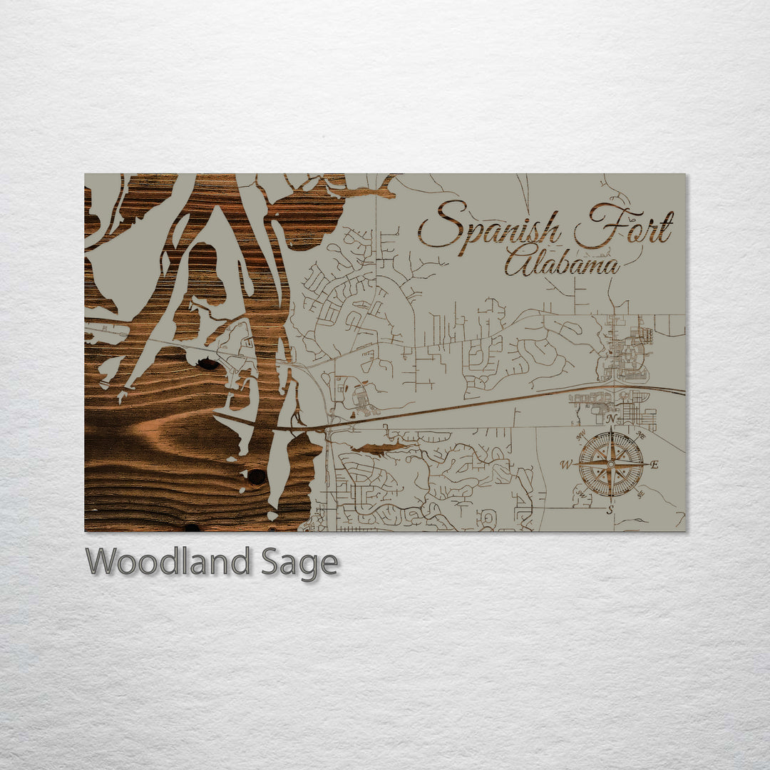 Spanish Fort, Alabama Street Map