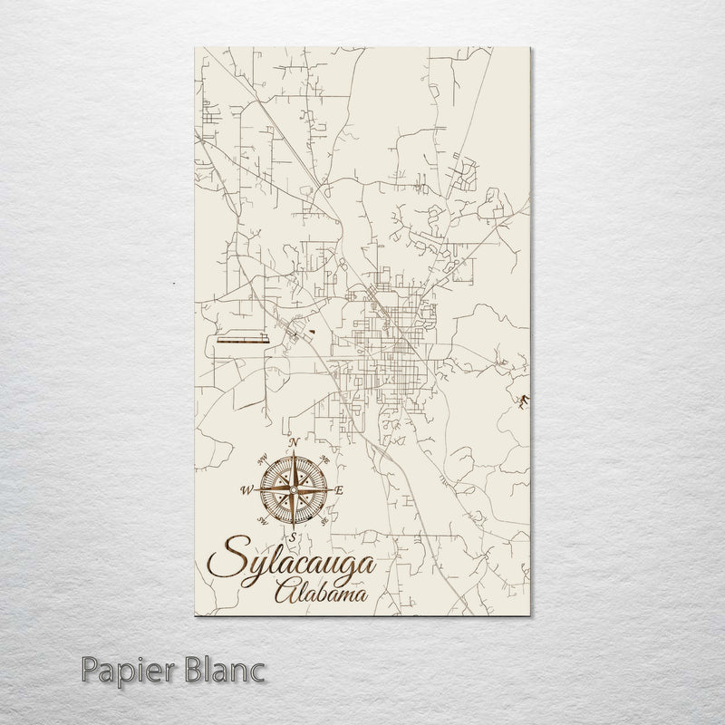 Sylacauga, Alabama Street Map