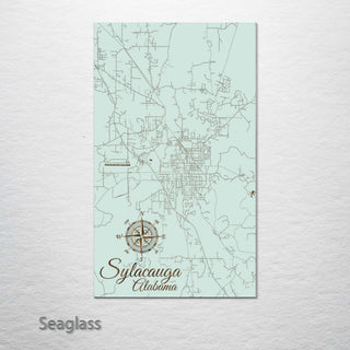 Sylacauga, Alabama Street Map