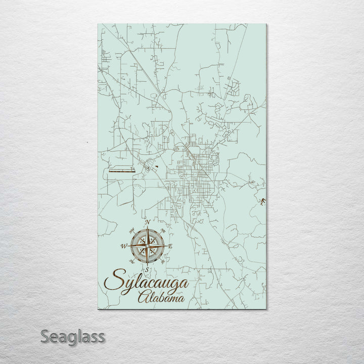 Sylacauga, Alabama Street Map