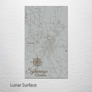 Sylacauga, Alabama Street Map