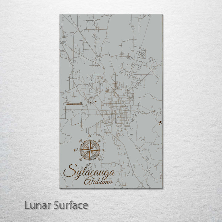 Sylacauga, Alabama Street Map