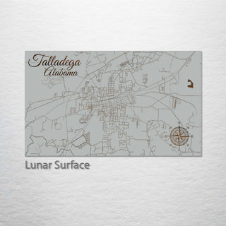 Talladega, Alabama Street Map