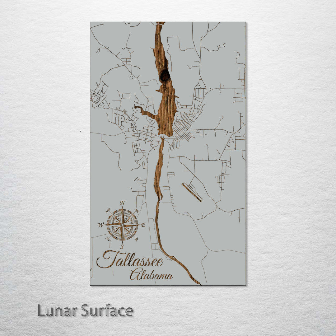 Tallassee, Alabama Street Map