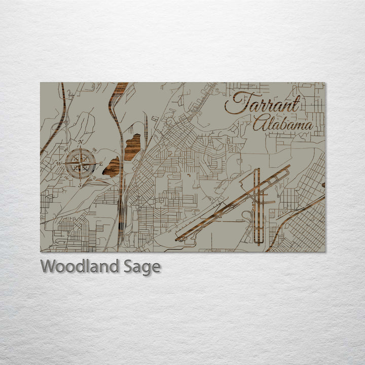 Tarrant, Alabama Street Map