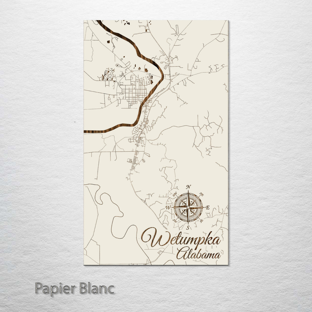 Wetumpka, Alabama Street Map