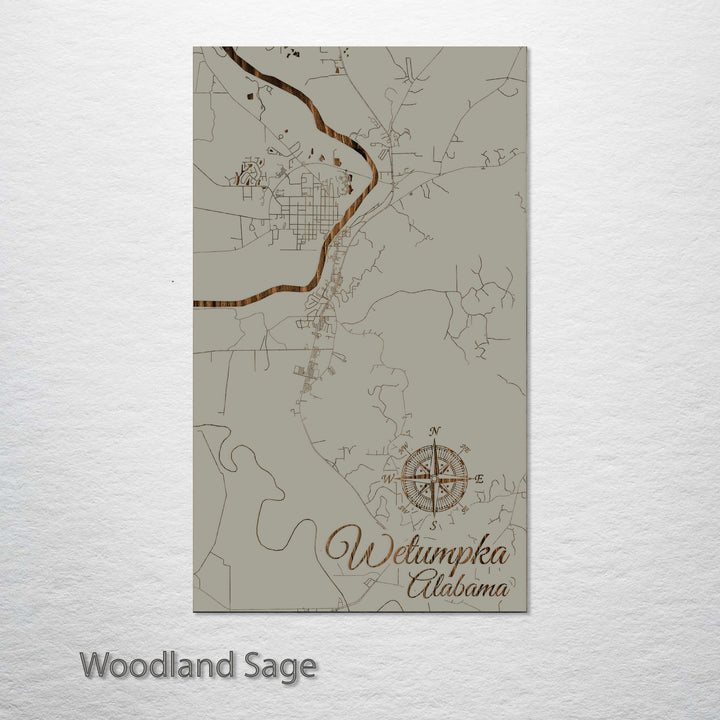 Wetumpka, Alabama Street Map