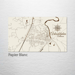 Arkadelphia, Arkansas Street Map