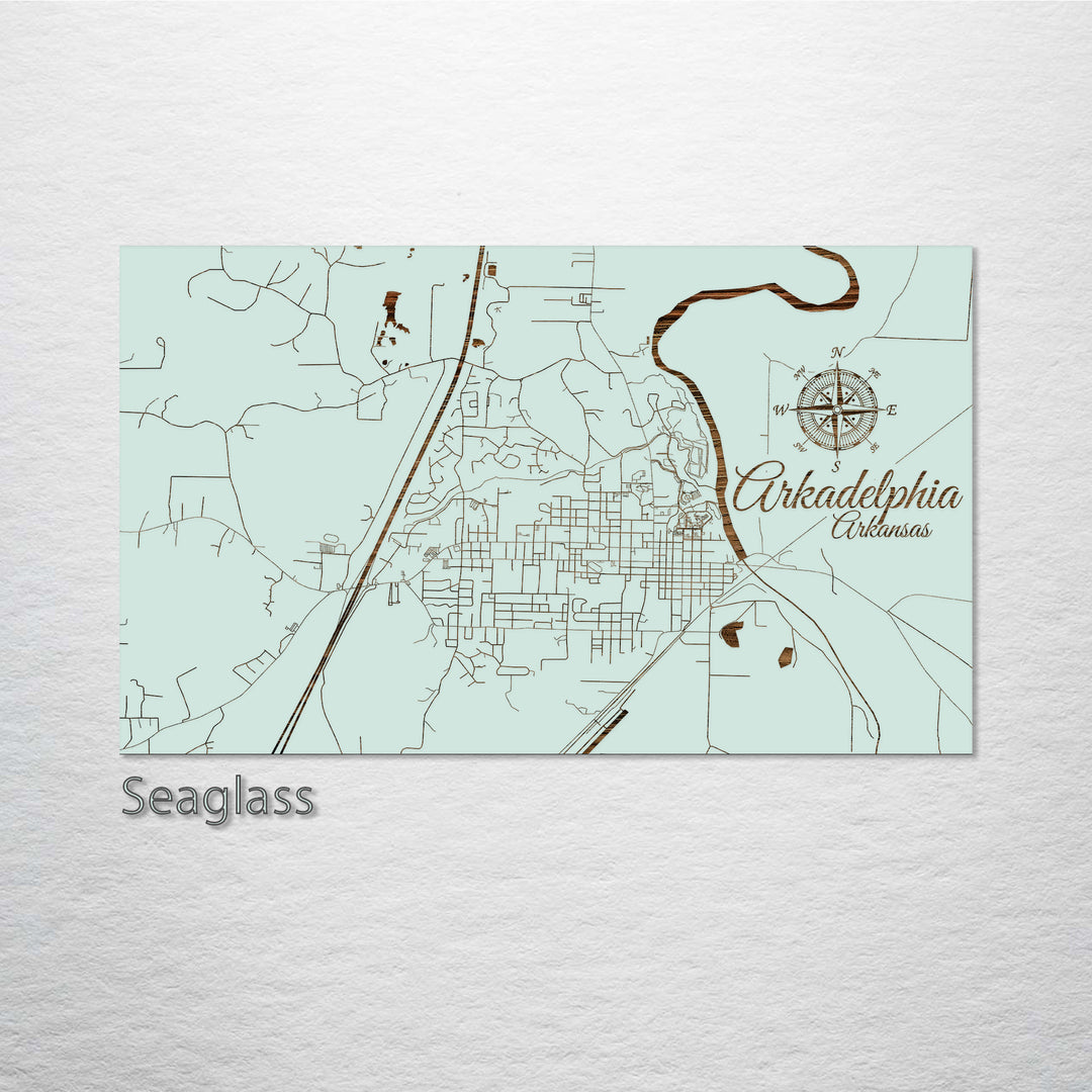 Arkadelphia, Arkansas Street Map