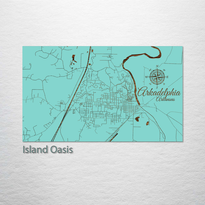 Arkadelphia, Arkansas Street Map