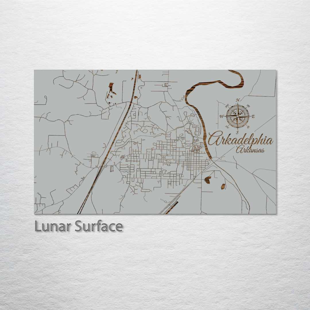 Arkadelphia, Arkansas Street Map