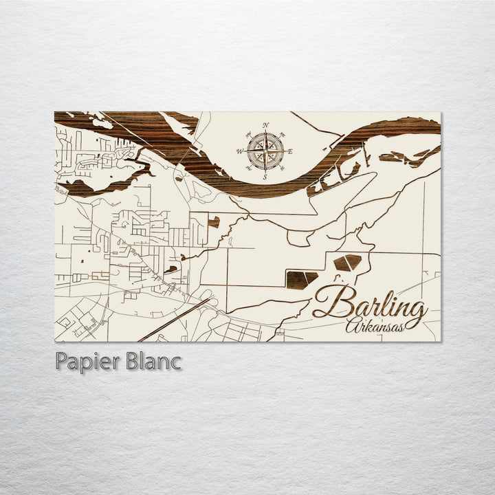 Barling, Arkansas Street Map