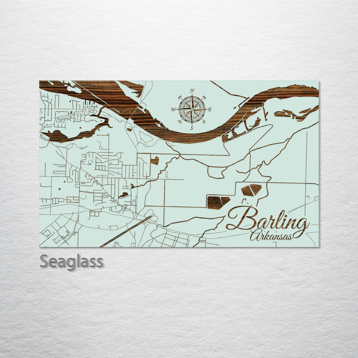 Barling, Arkansas Street Map