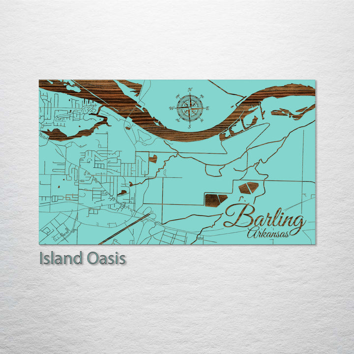 Barling, Arkansas Street Map