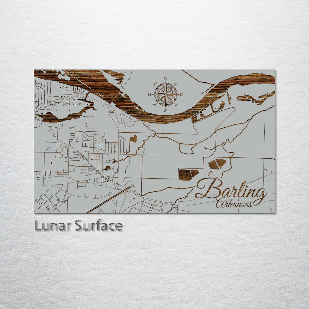 Barling, Arkansas Street Map