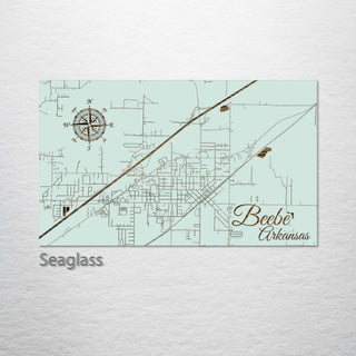 Beebe, Arkansas Street Map