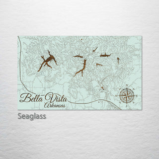 Bella Vista,Arkansas Street Map