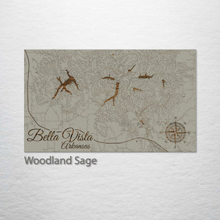 Bella Vista,Arkansas Street Map