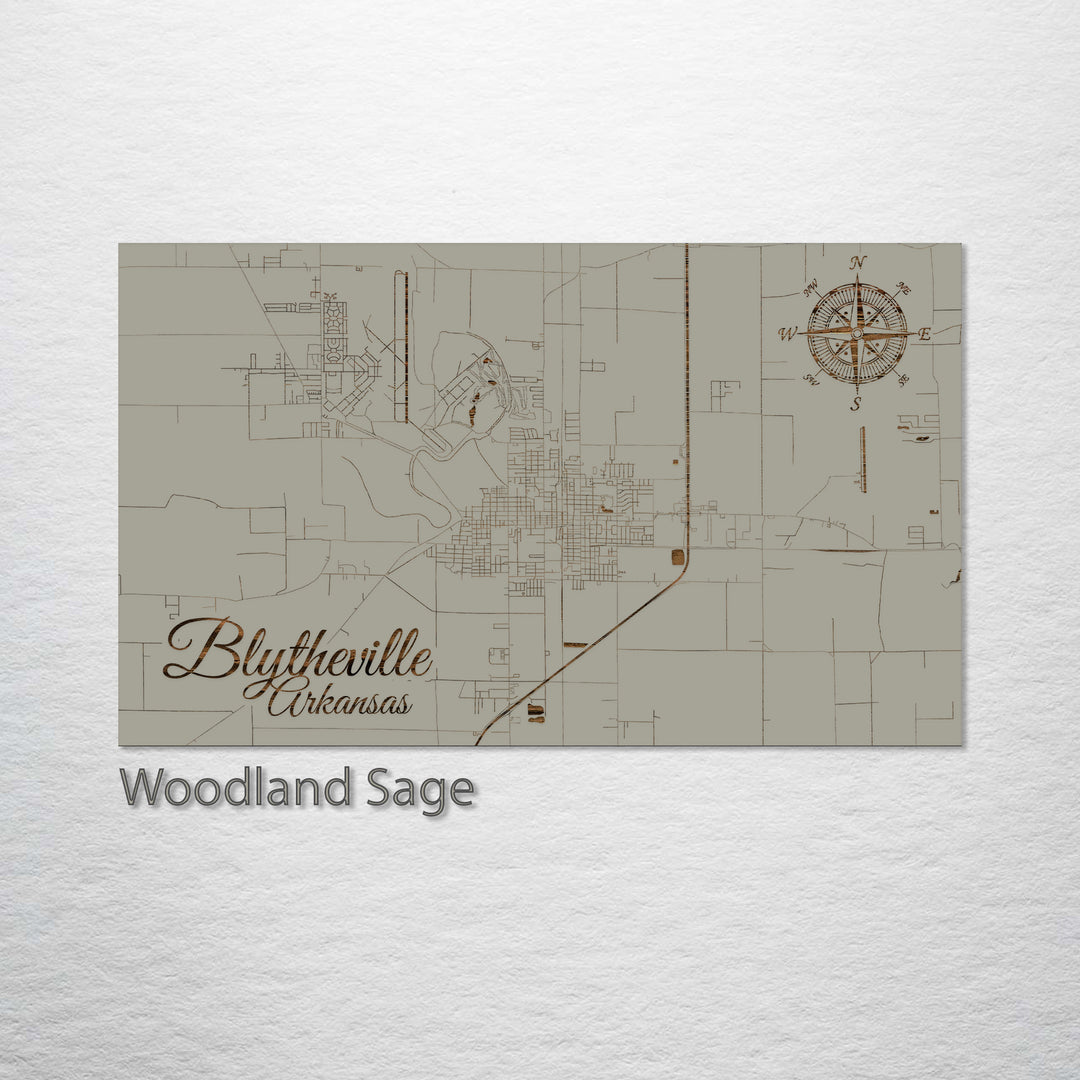 Blytheville, Arkansas Street Map