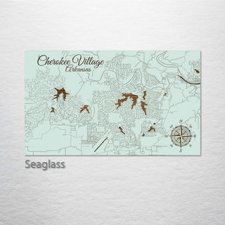 Cherokee Village, Arkansas Street Map