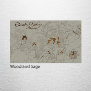 Cherokee Village, Arkansas Street Map