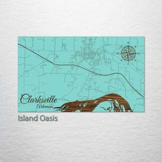 Clarksville, Arkansas Street Map