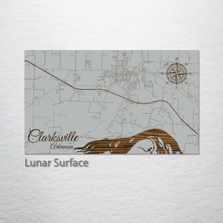 Clarksville, Arkansas Street Map