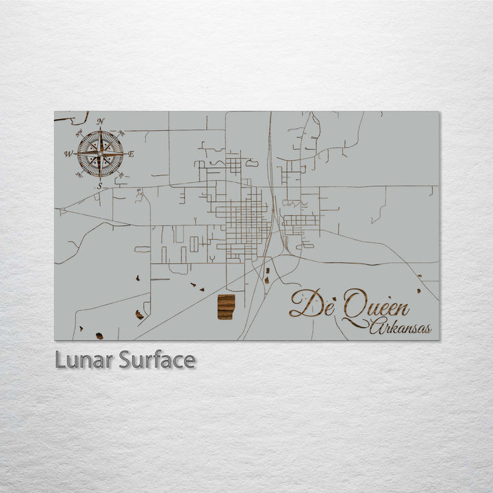 De Queen, Arkansas Street Map