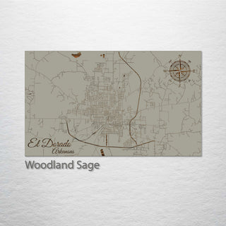 El Dorado, Arkansas Street Map