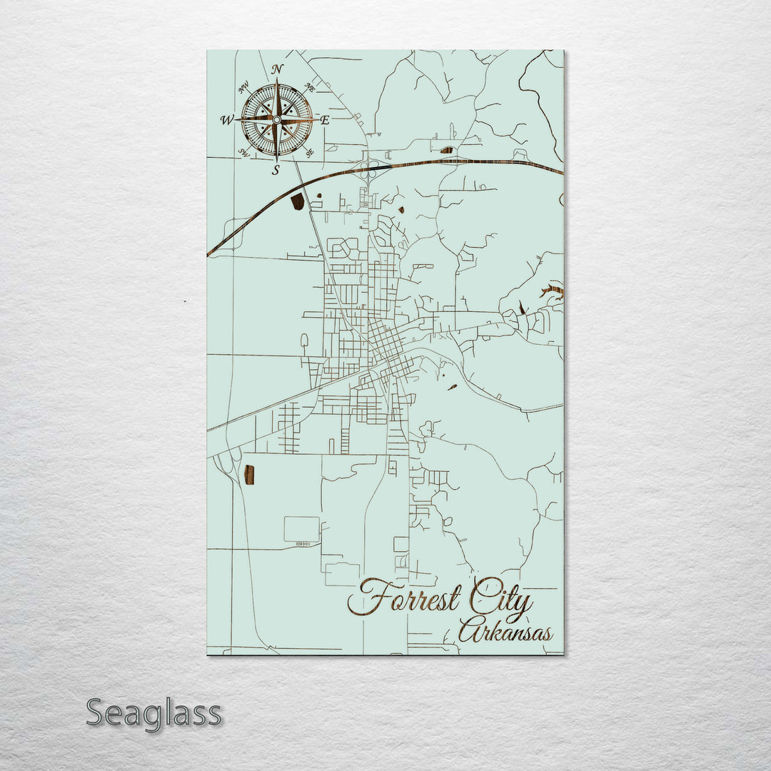 Forrest City, Arkansas Street Map
