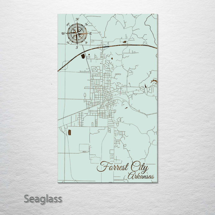 Forrest City, Arkansas Street Map