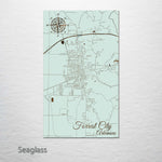 Forrest City, Arkansas Street Map