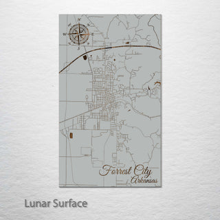 Forrest City, Arkansas Street Map