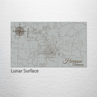 Harrison, Arkansas Street Map