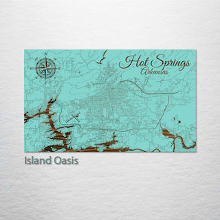 Hot Springs, Arkansas Street Map