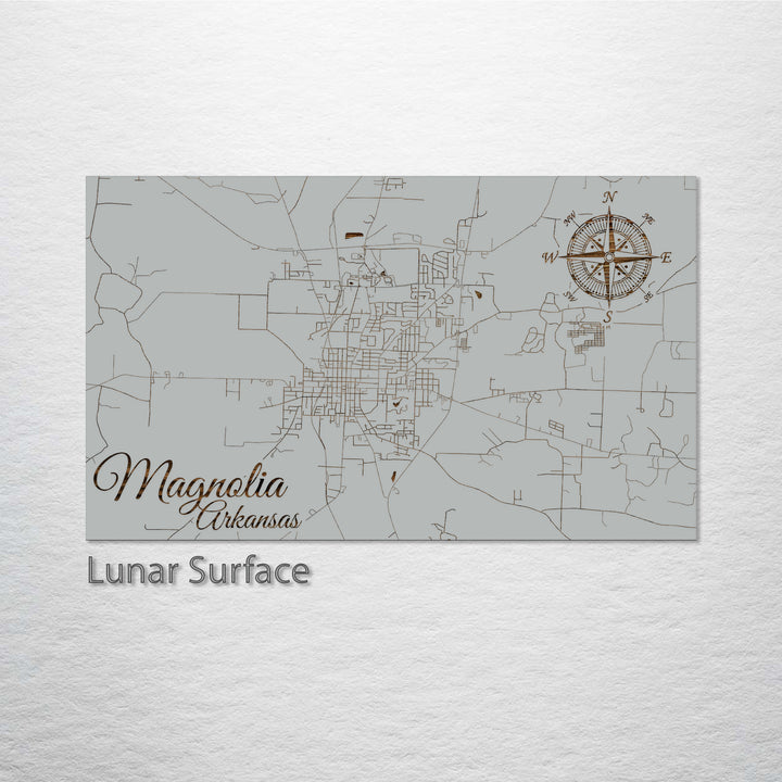 Magnolia, Arkansas Street Map