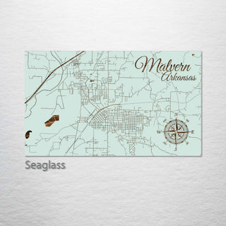 Malvern, Arkansas Street Map