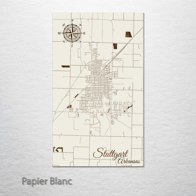 Stuttgart, Arkansas Street Map