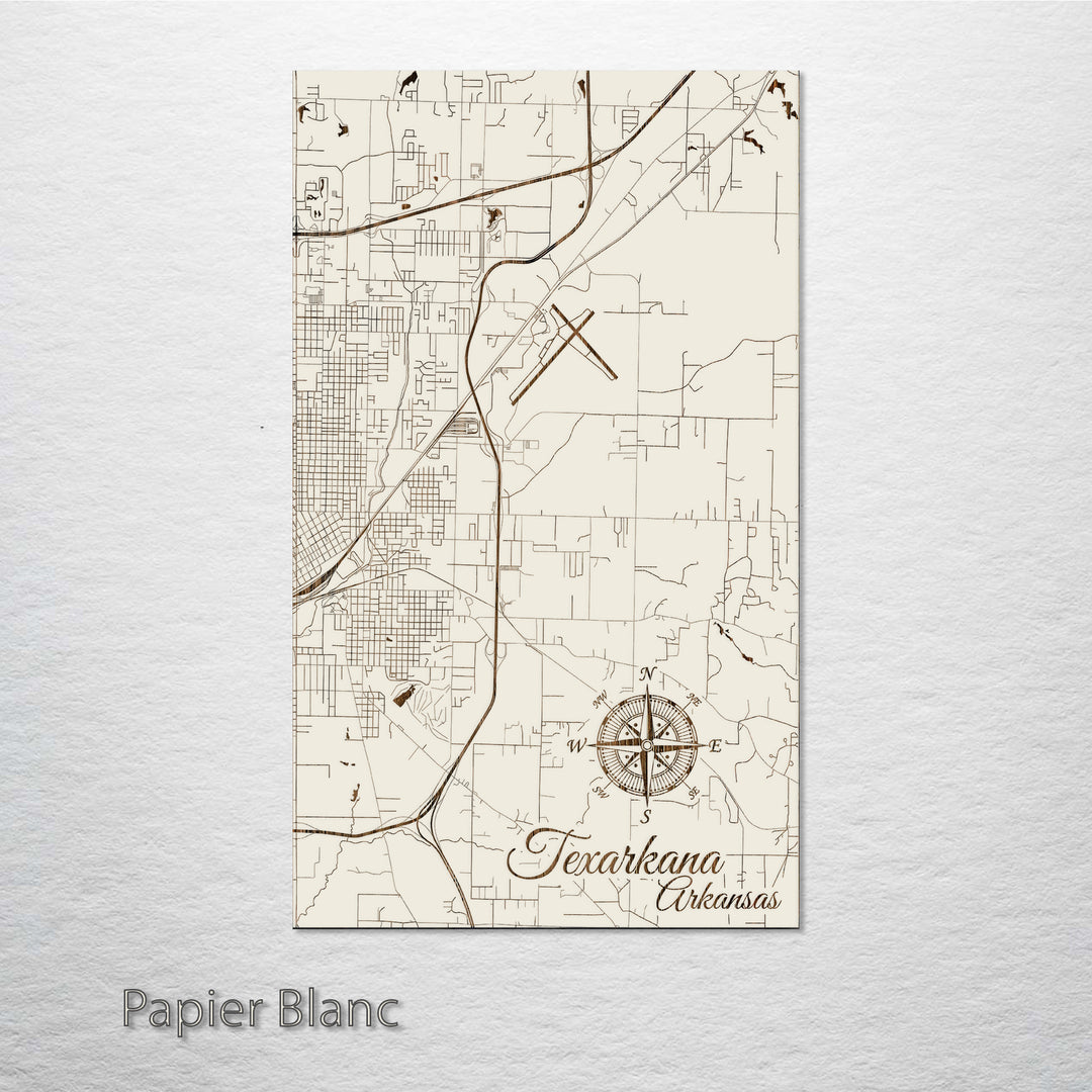 Texarkana, Arkansas Street Map