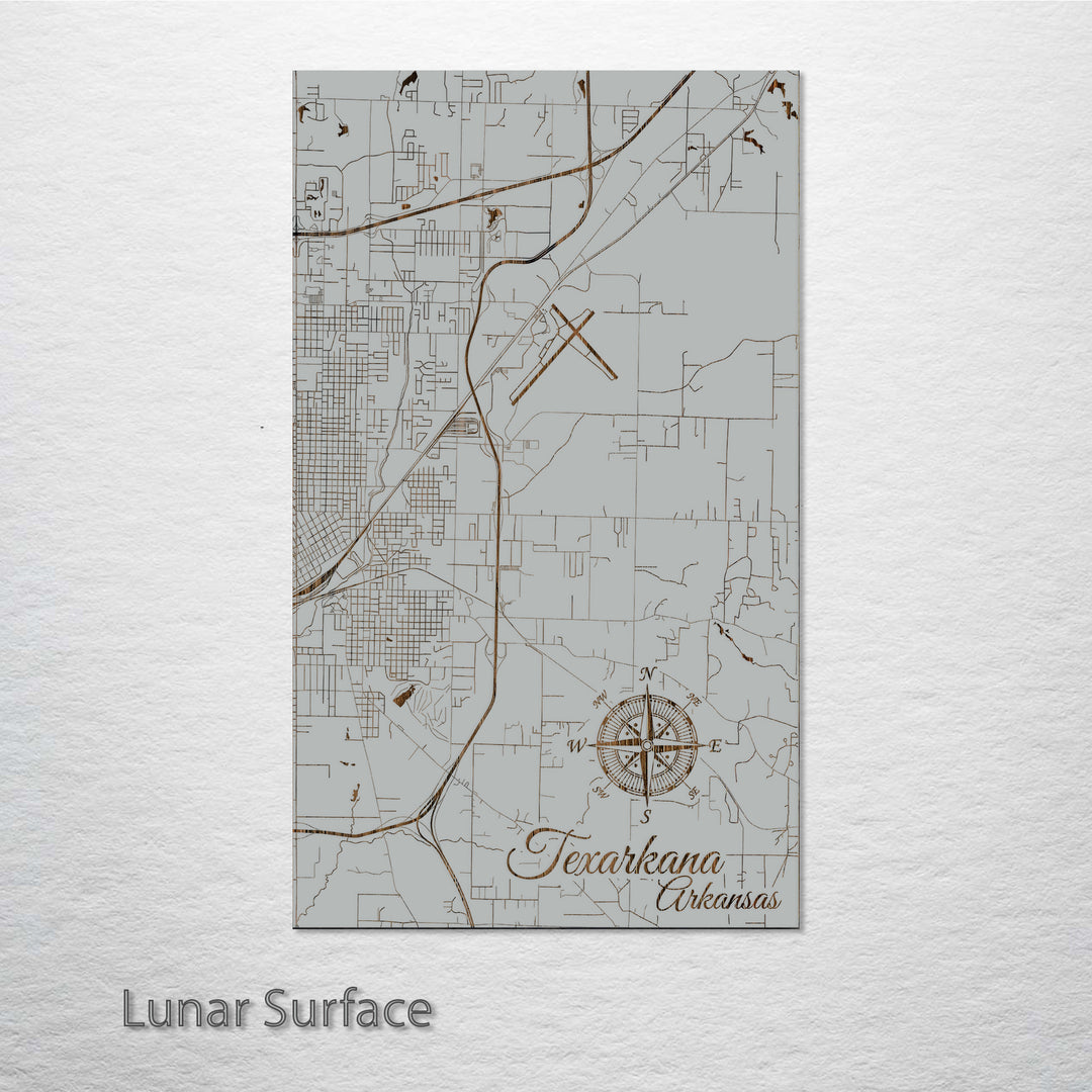 Texarkana, Arkansas Street Map