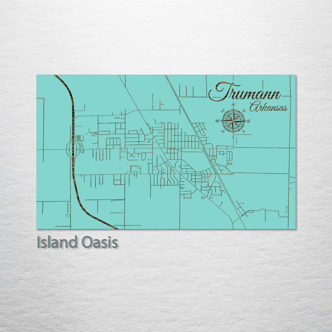 Trumann, Arkansas Street Map