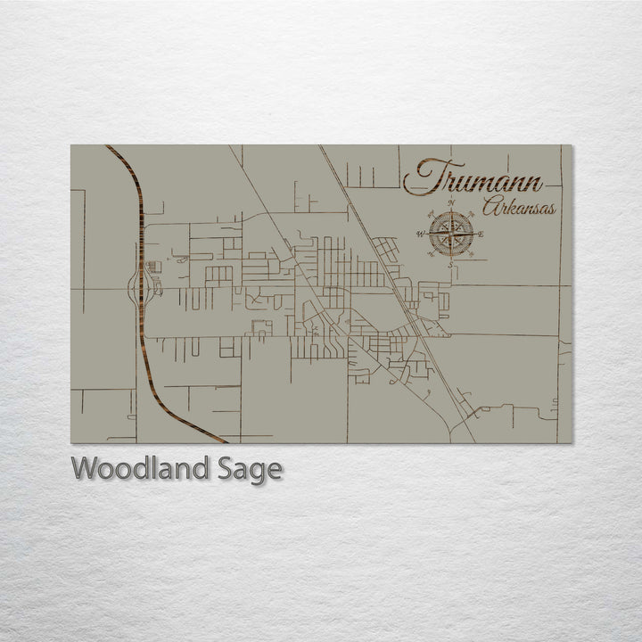 Trumann, Arkansas Street Map