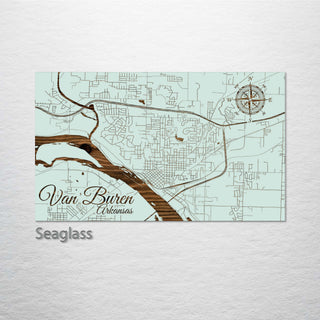 Van Buren, Arkansas Street Map