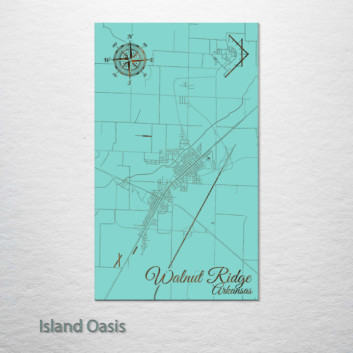 Walnut Ridge, Arkansas Street Map