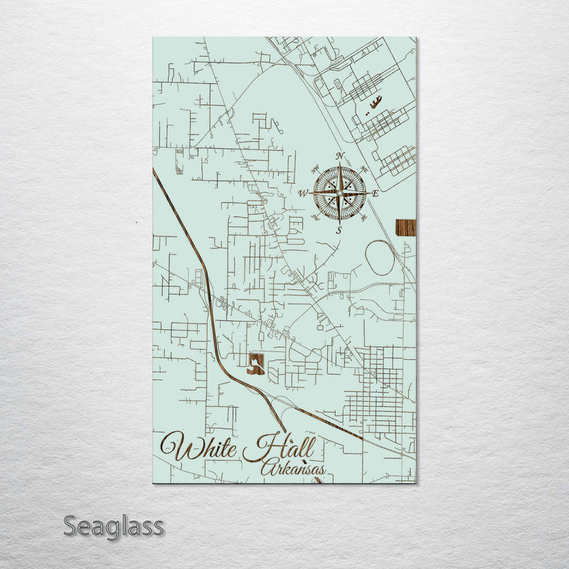 White Hall, Arkansas Street Map