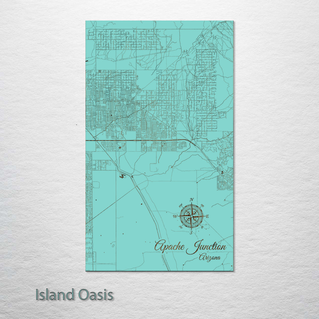 Apache Junction, Arizona Street Map