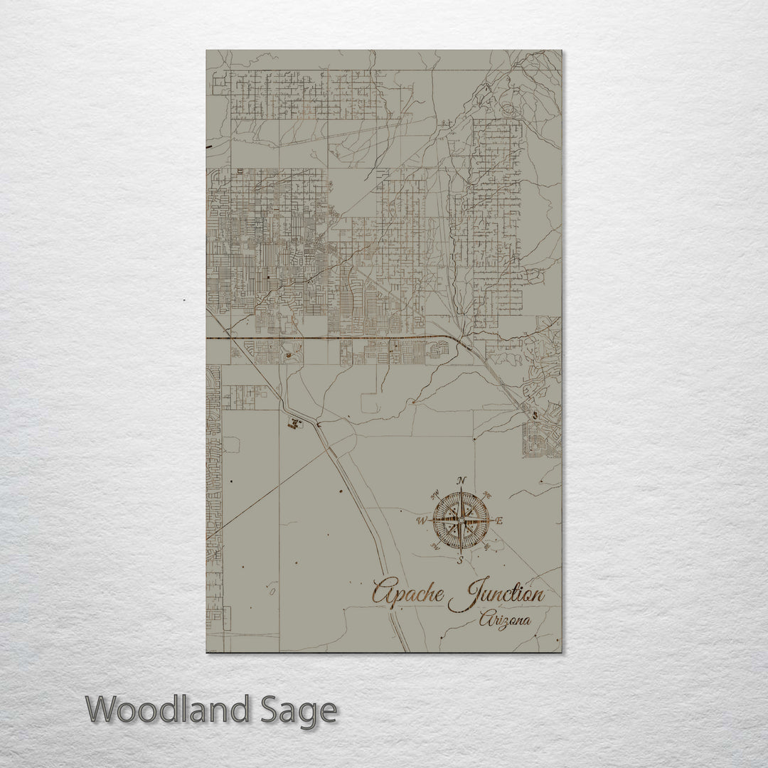 Apache Junction, Arizona Street Map