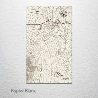 Benson, Arizona Street Map